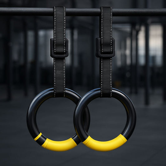Gymnastic Rings with 1.2 m Adjustable Straps