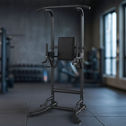 Power Tower Dip Station &amp; Pull-Up Bar
