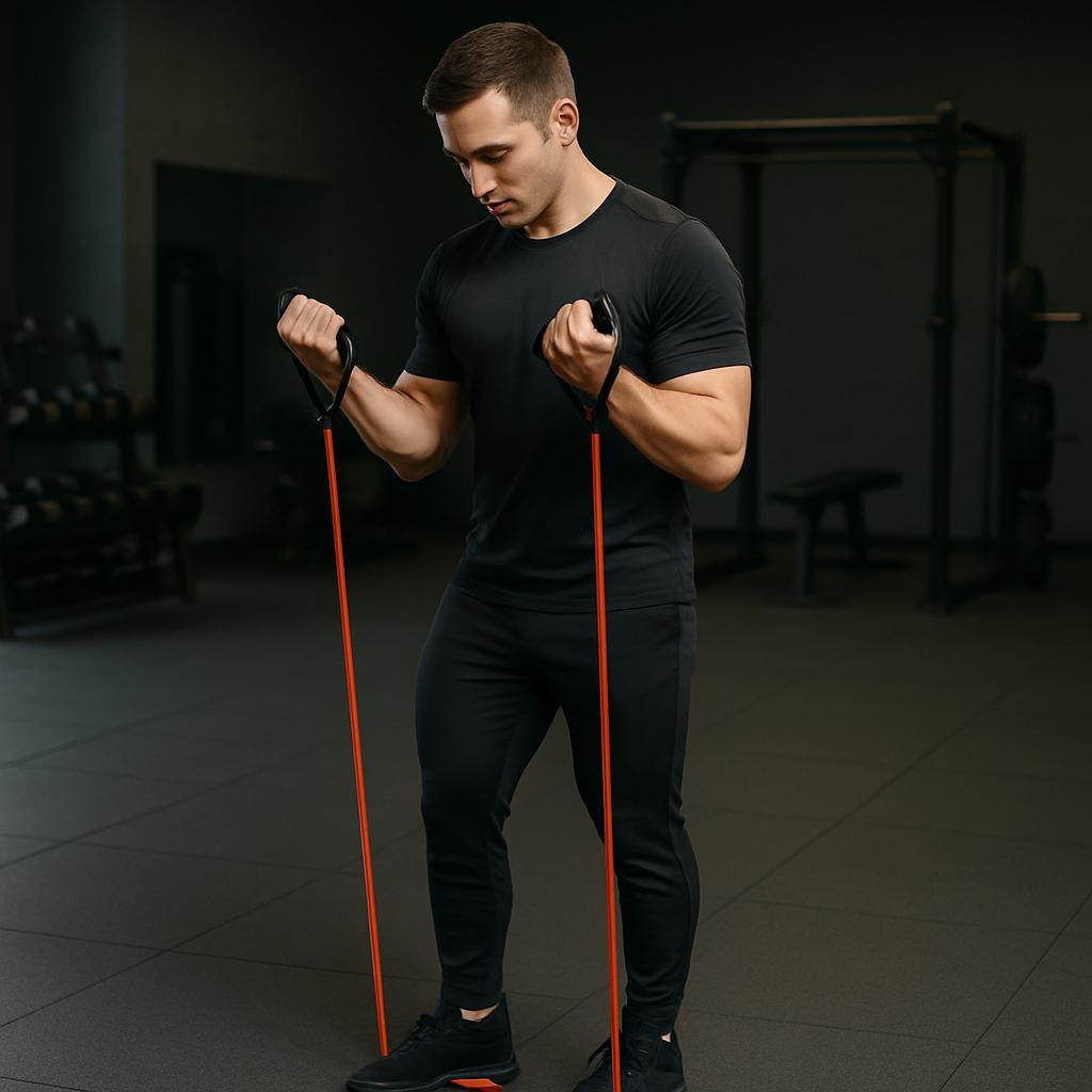 5-Level Resistance Bands with Handles