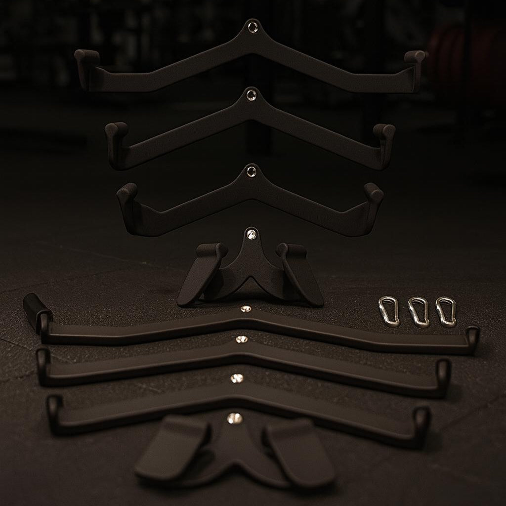 Home Gym V-Bar Pulley Cable Attachment